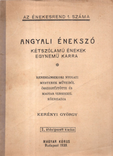Kerényi György - Angyali énekszó