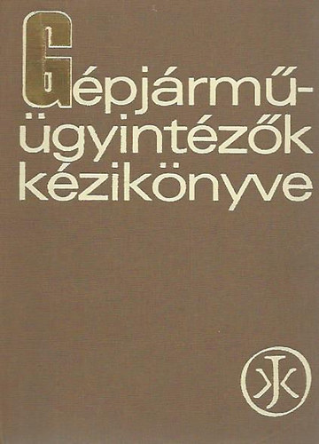 dr. Kardos J�zsef - G�pj�rm�-�gyint�z�k k�zik�nyve