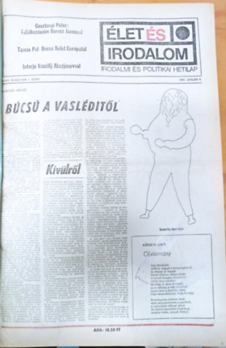 Bata Imre (szerk.) - �let �s irodalom XXXV. �vfolyam 1991. 2 k�tetben (teljes)