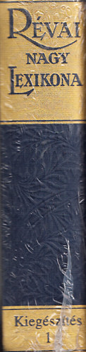 R�vai Nagy Lexikona - Kieg�sz�t�s 1.