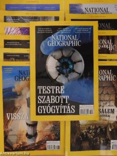 Ifj. Vitray Tams (szerk.) - National Geographic Magyarorszg 2019. janur-december 1-12. SZM