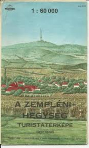 A Zemplni-hegysg (dli rsz) turistatrkpe