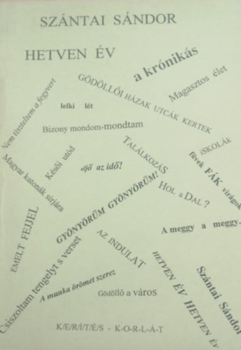 Sz�ntai S�ndor - Hetven �v