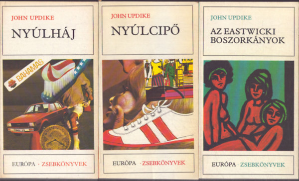 John Updike - 3 könyv John Updike-tól: Az eastwicki boszorkányok, Nyúlcipő, Nyúlháj