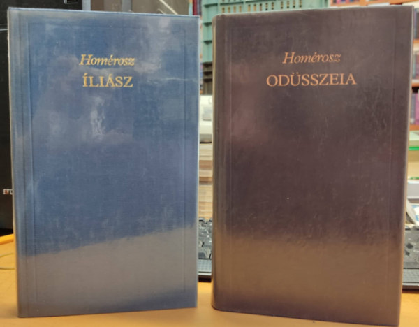 Homérosz - Íliász + Odüsszeia - A világirodalom klasszikusai (2 mű)