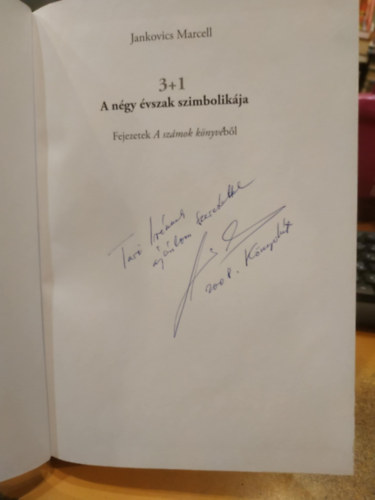 Jankovics Marcell - 3+1 - A n�gy �vszak szimbolik�ja