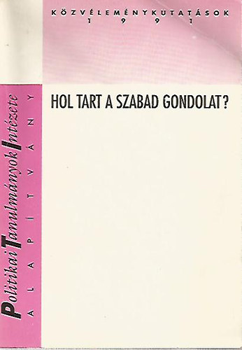 Gyekiczki András (szerk.) - Hol tart a szabad gondolat?