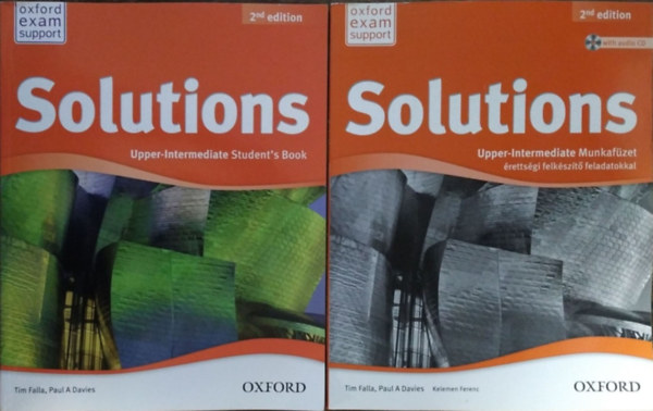 Paul A. Davies - Tim Falla, Kelemen Ferenc, R�zm�ves Zolt�n - Solutions Upper-Intermediate Student's Book + Workbook