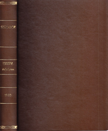 Sz�zadok LXXXIV. �vfolyam, 1950