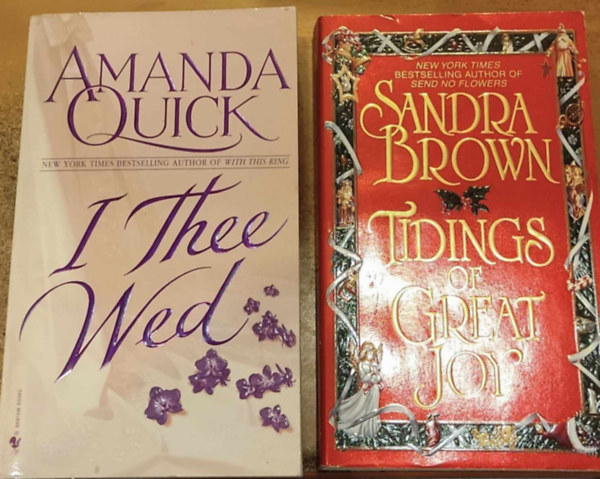 Amanda Quick, Sandra Brown - I Thee Wed (Vanza #2) + Tidings of Great Joy (2 ktet)