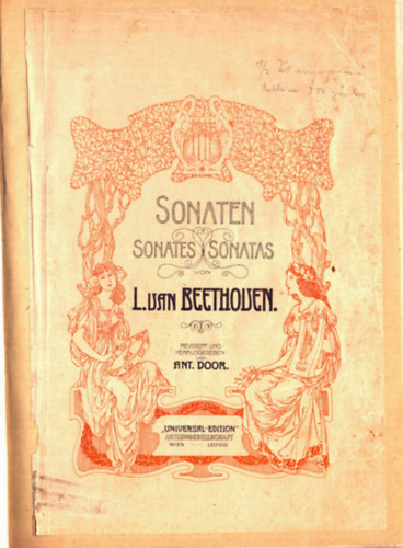 Ant. Door. (szerk.), L. van Beethoven - L. van Beethoven: Sonaten