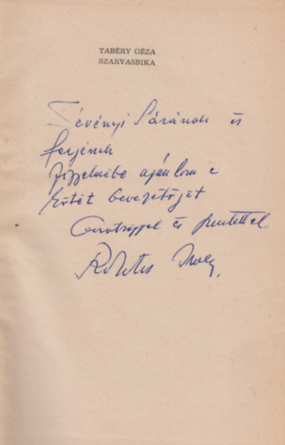 Tab�ry G�za - Szarvasbika