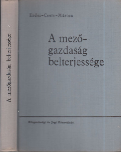 Erdei-Csete-M�rton - A mez�gazdas�g belterjess�ge