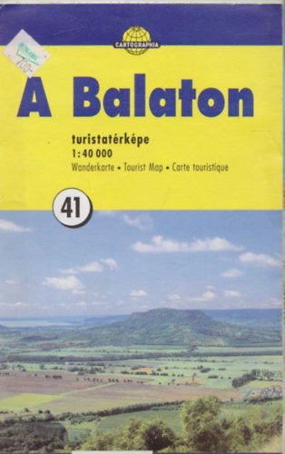 A Balaton turistatrkpe 1:40 000