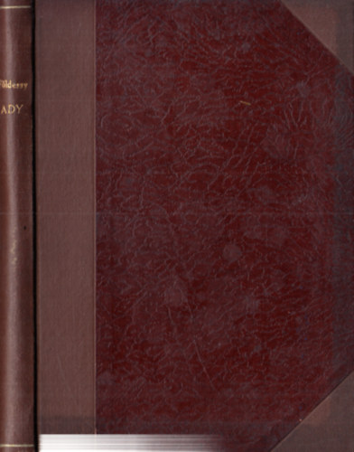 F�ldessy Gyula - Ady az ember �s a k�lt�