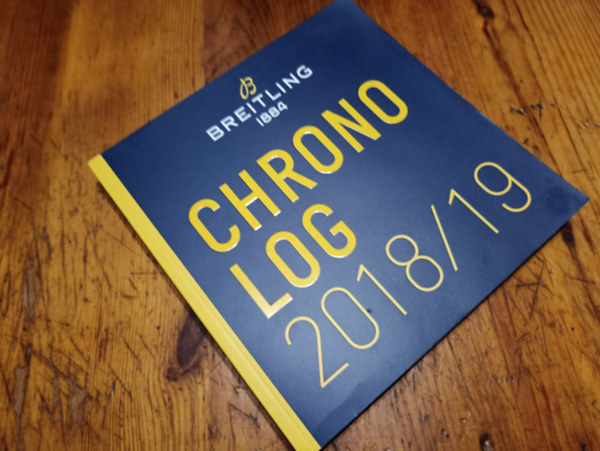 T�bb szerz� - Breitling Chrono Log 2018/19