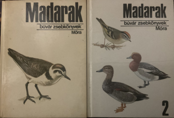 Dr. Keve Andr�s, Cs�pe Magdolna (rajzolta), Muray R�bert (rajz) - Madarak + Madarak 2. - B�v�r zsebk�nyvek