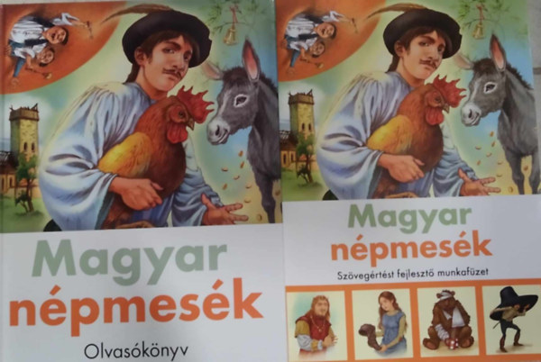 Horvthn Sipter Judit (szerk.) - Magyar npmesk Olvasknyv + Magyar npmesk Szvegrtst fejleszt munkafzet