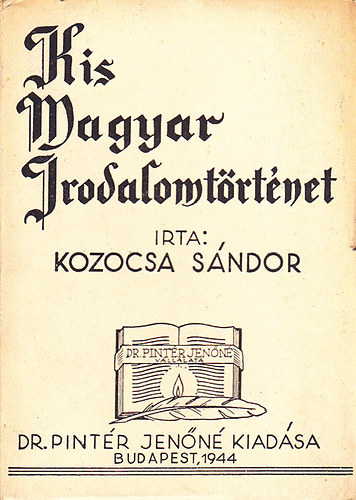 Kozocsa S�ndor - Kis magyar irodalom (Kozocsa)