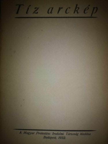 Tíz arckép