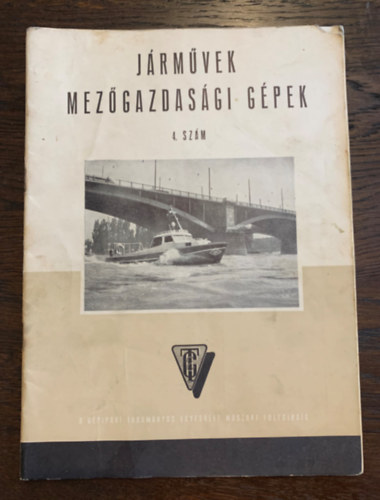 Járművek Mezőgazdasági gépek 1960. évfolyam 4. + 5. szám (2db)