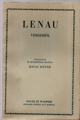 Lenau - Lenau verseiből