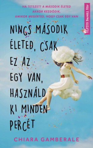 Chiara Gamberale - Nincs msodik leted, csak ez az egy van, hasznld ki minden perct
