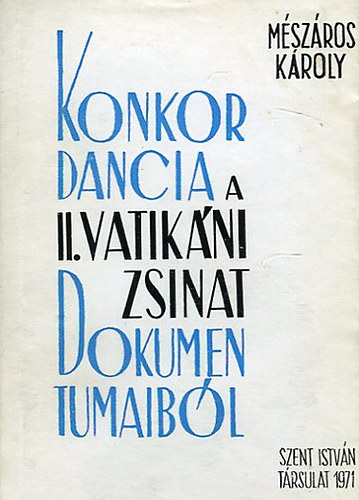 Konkordancia a II. vatik�nizsinat dokumentumaib�l