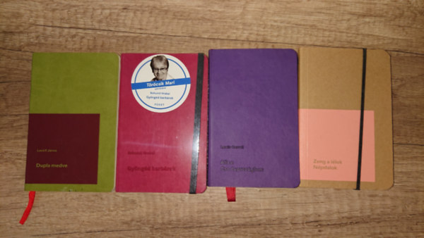 Lackfi János, Bohumil Hrabal - 4 kötet a Pocket Book sorozatából: Dupla medve, Gyöngéd barbárok, Alice Csodaországban, Zeng a lélek - Népdalok