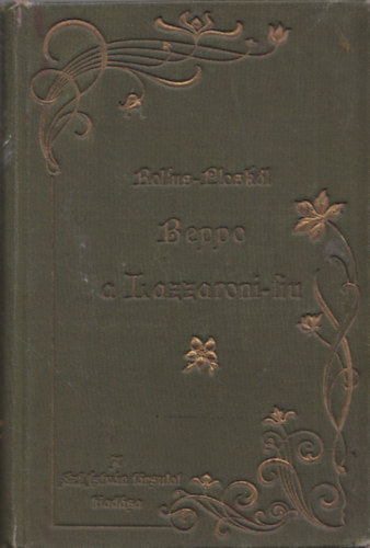 Rolfus Károly, Ploskál Rudolf (ford.) - Beppo a lazzaroni fiu (Nápolyi történet az ifjuság számára)