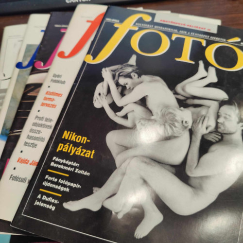 5db Fot folyirat, magazin 1994/8, 1995/2, 4, 6, 1996/4