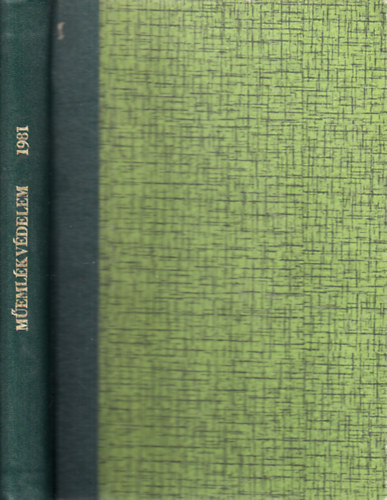 Memlkvdelem 1981/1-4. (teljes vfolyam, egybektve)