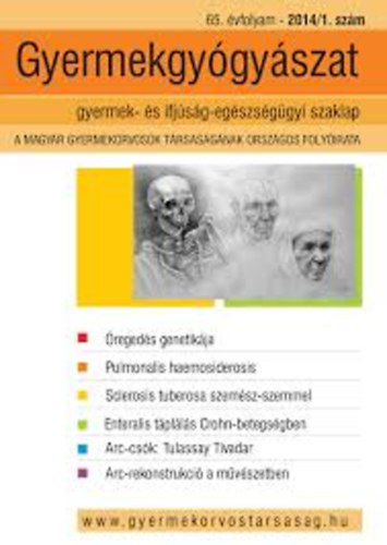 Gyermekgyógyászat 52.évfolyam 2.szám