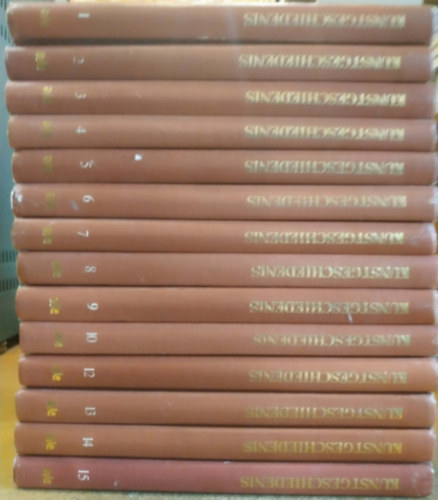 Grote Geillustreerde - Grote Geillustreerde Kunstgeschiedenis 1-15. (A 11. kötet hiányzik)