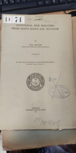 Additional new mollusks from Santa Elena Bay, Ecuador (Tovbbi j puhatestek az ecuadori Santa Elena-blbl angol nyelven)