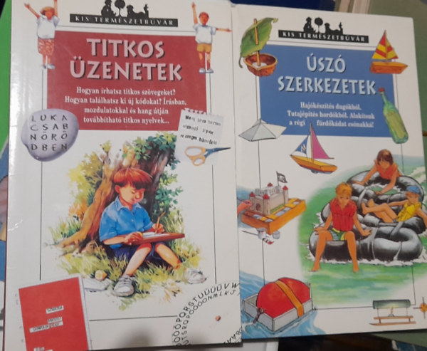 Collinot, Jean-francois, Illusztrci: Frdric Pillot - 2 db Kis termszetbvr fzet: Titkos zenetek, sz szerkezetek