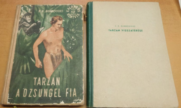 E. R. Burroughs - Tarzan a dzsungel fia + Tarzan visszatérése (2 mű)