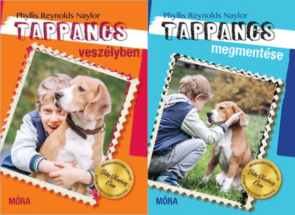 Phyllis Reynolds Naylor - Tappancs knyvek 2 db: Tappancs veszlyben + Tappancs megmentse