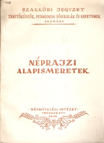 Dmtr Sndor, Katona Imre - Nprajzi alapismeretek