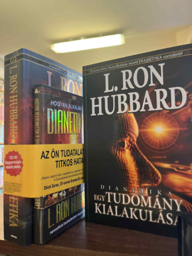L. R. Hubbard - Dianetika - A szellemi egészség modern tudománya + Dianetika: Egy tudomány kialakulása + DVD Hogyan alkalmazzuk a dianetikát?