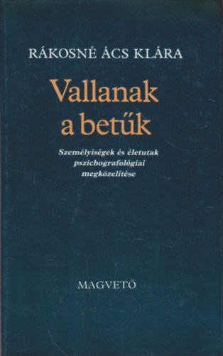 Rkosn cs Klra - Vallanak a betk