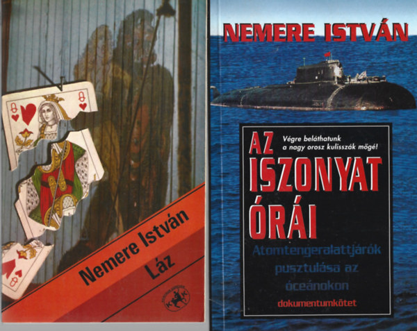 Nemere István - 2 db könyv, Láz, Az iszonyat órái