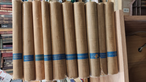 Makkai László, Szaládi János, Bod Péter, Cserei Mihály, Ravasz László, Ujfalvy Sándor - Erdély öröksége I-X.- Teljes sorozat (Pergamin kötésben)