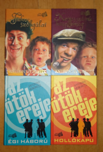 Anthony Horowitz - 4 ifj�s�gi reg�ny Anthony Horowitzt�l: Titkos szolg�lat, Kettes sz�m� k�zellens�g, Holl�kappu, �gi h�bor�