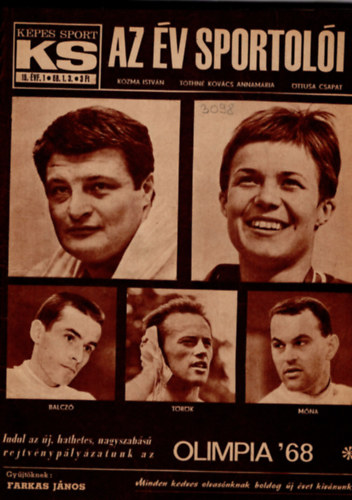 Kutas Istvn (fszerk.) - Kpes sport 1968/1-53. (teljes vfolyam, egybektve)