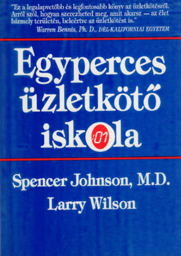 Spenser Johnson, Larry Wilson - Egyperces-zletkt iskola