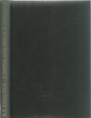 M.B. Nejman, Gl Dezs - A kinetikus izotp mdszer s alkalmazsai