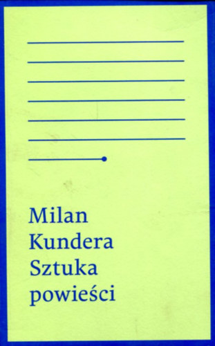 Milan Kundera - Sztuka powiesci - lengyel kiadás