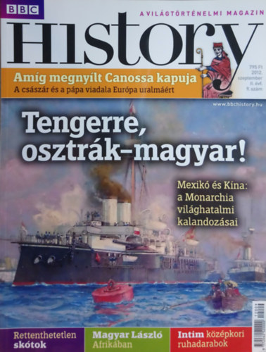 BBC History 2012. szeptember II. évfolyam 9. szám