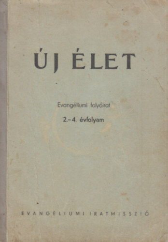 j let - Evangliumi folyirat - 2-4. vfolyam